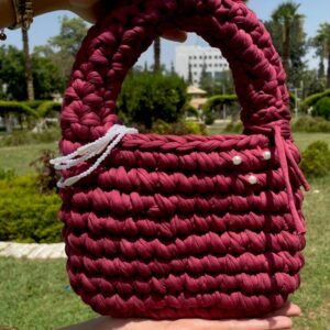 Buffy Chunky Bag ( burgandy )