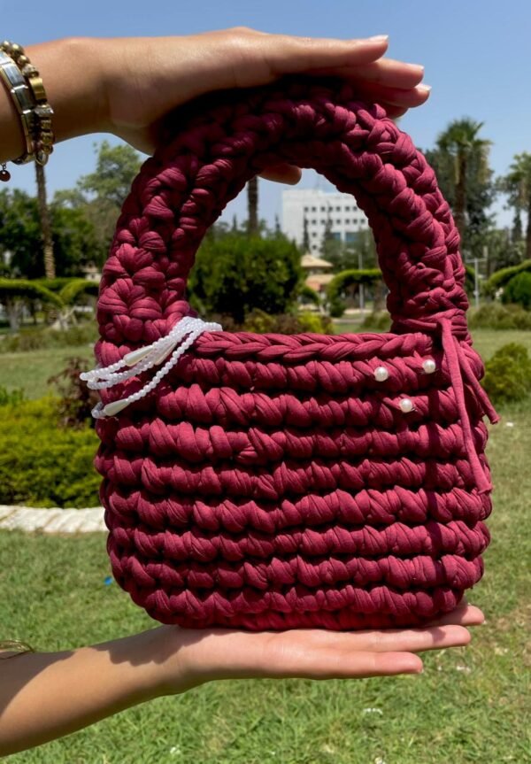 Buffy Chunky Bag ( burgandy )