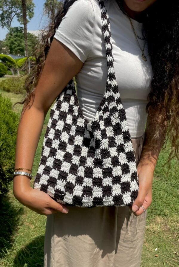 ⁦Square Tote Bag⁩ - الصورة ⁦2⁩
