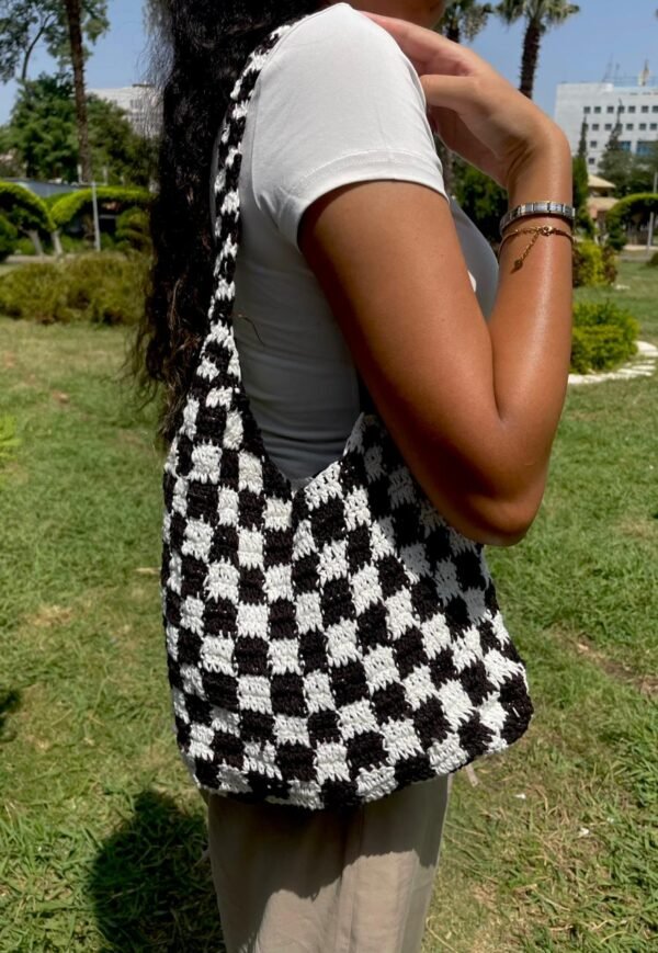 ⁦Square Tote Bag⁩ - الصورة ⁦3⁩