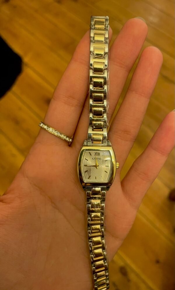 ⁦Guess Gold X silver Watch⁩ - الصورة ⁦3⁩